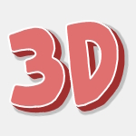 美しい3Dグラデーションフォントジェネレーター