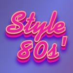 80年代スタイルの3Dテキストジェネレーター