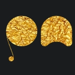 fatcフォントで金文字を作成