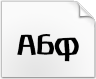 RBNaftalinフォントをダウンロード